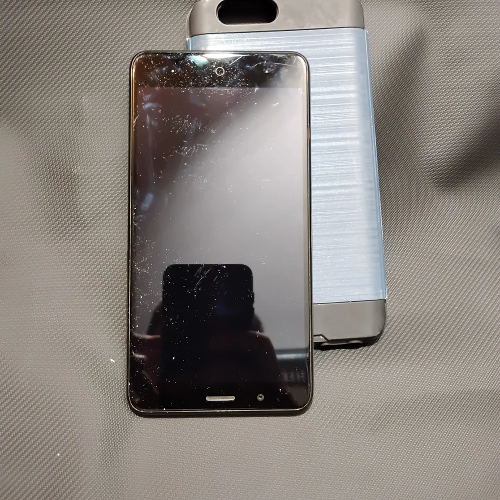 Sleek Black Smartphone